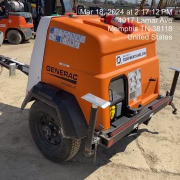 2024 Generac MLT2 Diesel, Flex Switch 120V Input, Powerzone Controller, 
(4) 320W LED Lights, 4kW Generator, 39.9 Gal Fuel Tank, 2" Ball, T3