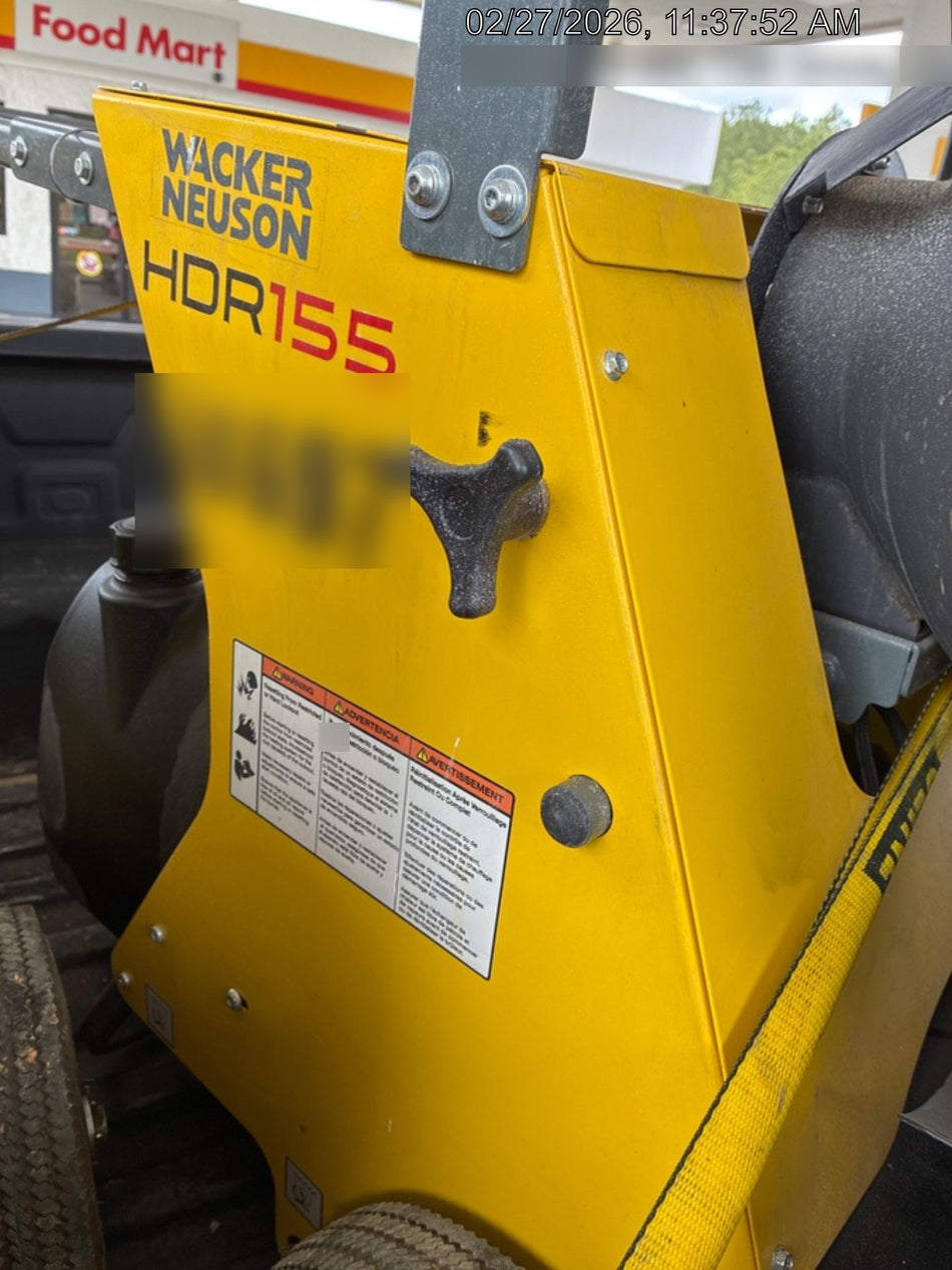 2018 WACKER NEUSON HDR 155