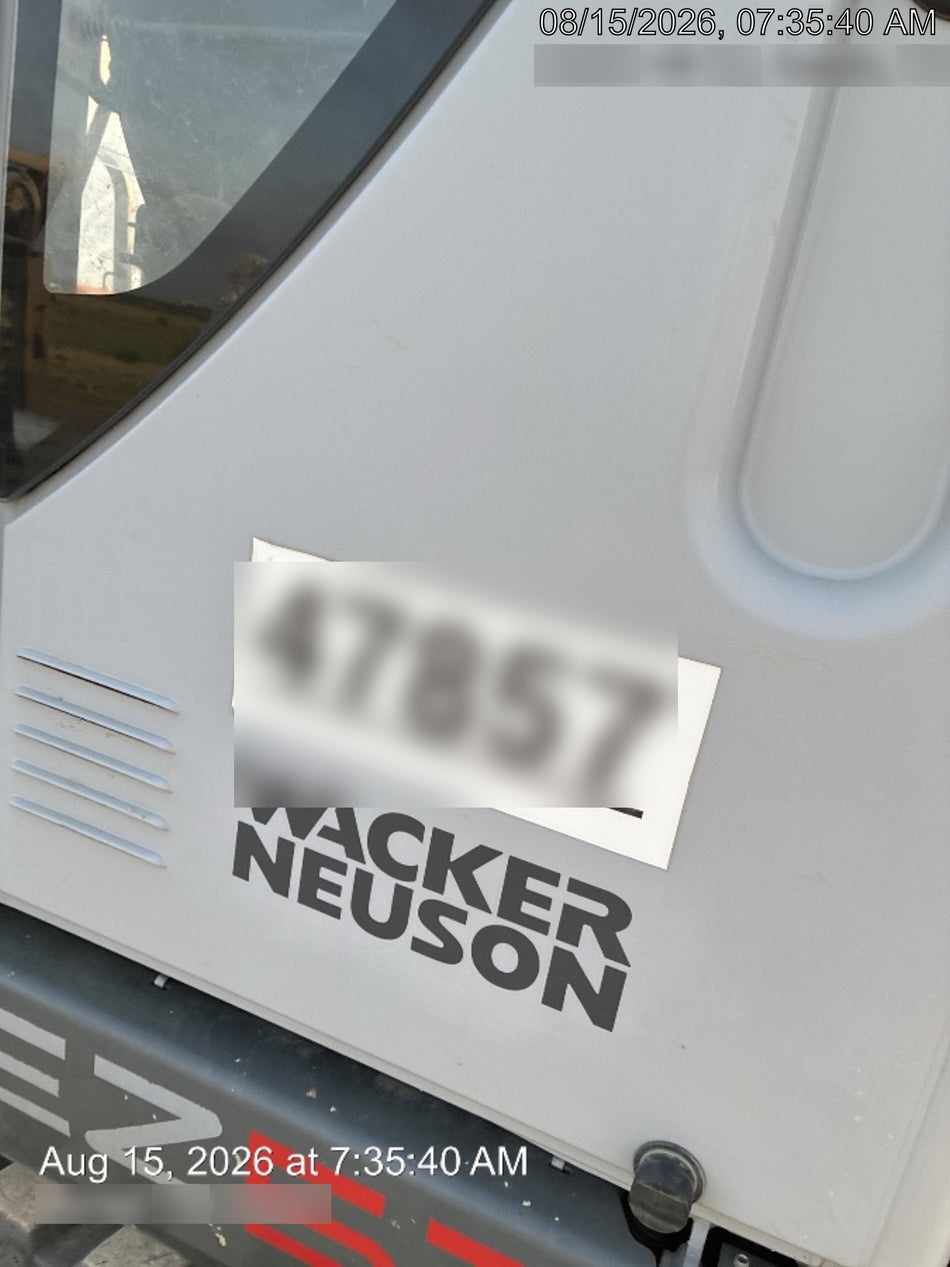 Wacker Neuson EZ53 EZ53-MX, Track, Cab, Bucket