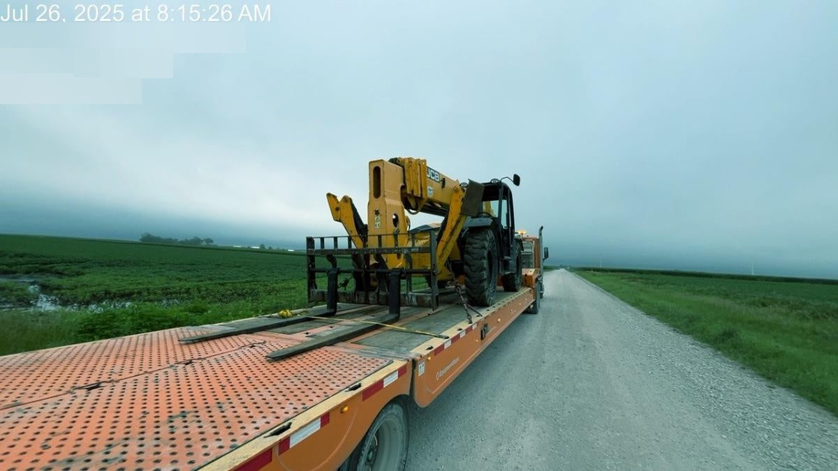 2019 JCB 512-56 Canopy, 109 HP, Solid Tires, STD Worklight, Beacon, Aux Hydraulics, Lifting Eye, Back up Alarm 66" Carriage/60" Forks