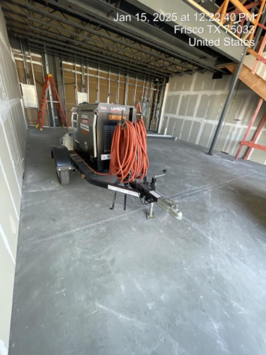 2024 Lincoln Electric LE400 Kubota V1505, Trlr, Cable Rack, Light Kit, ES Decals, T3