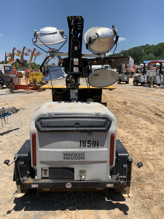2018 Wacker Neuson LTV6L-MH Wacker Neuson LTV6L Mobile Light Tower w/Fuel Level Sensor Installed