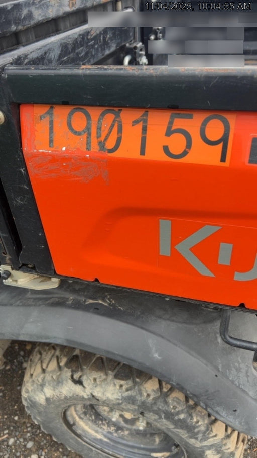 Kubota RTV-X1140W-H Plastic Canopy, Windshield Acrylic Clear, LED Strobe Light, Wire Harness Kit, Back up Alarm