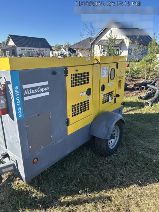 2020 ATLAS COPCO PAS 150 HF CS Enclosed