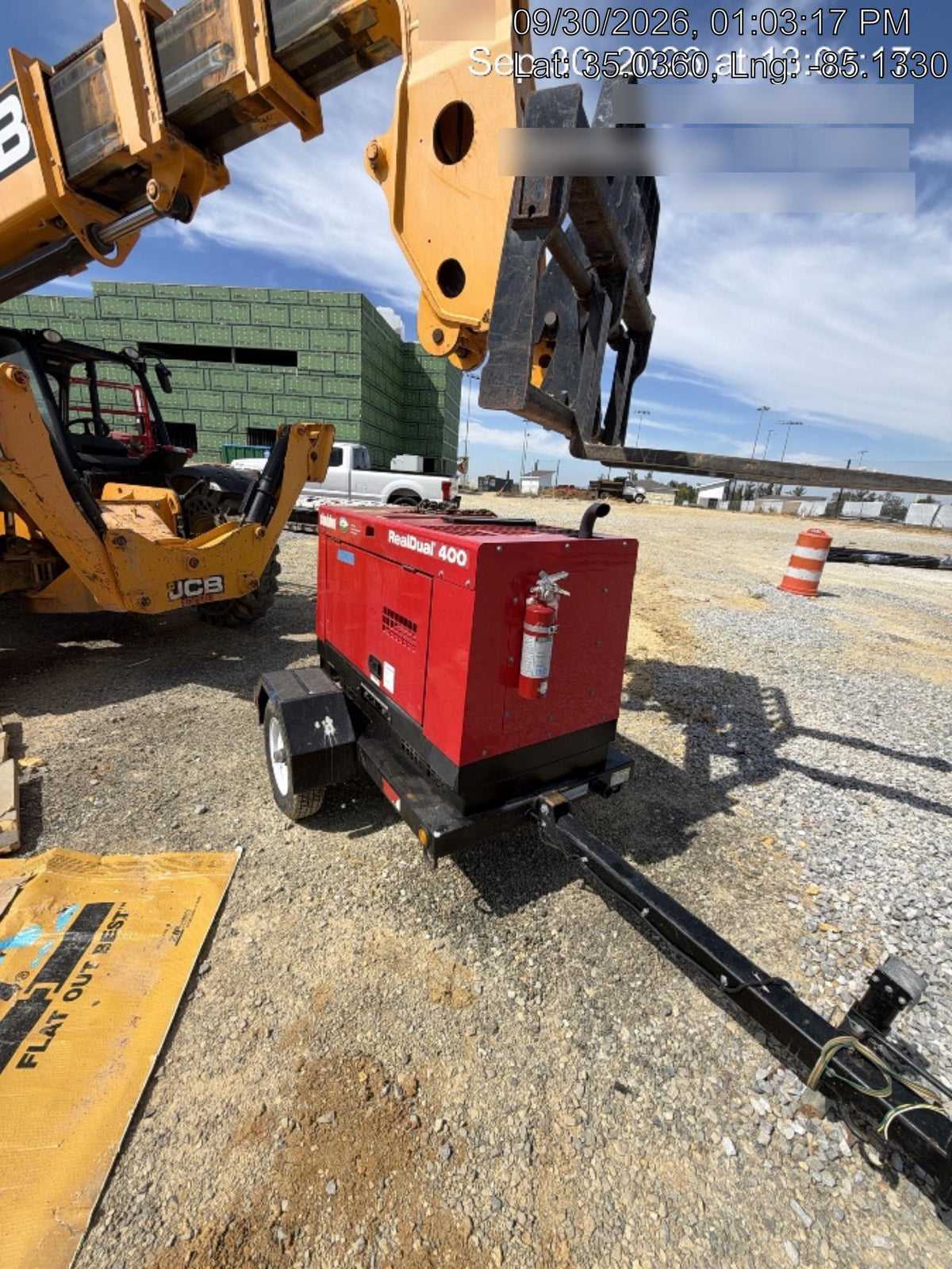 2022 Shindaiwa DGW400MDL Kubota D902 Engine, 23 HP, Dual Op Welder, Wire, Arc, Droop Stick, Tig, and CC Stick Functionality, Simulphase, 3 Phase and 1 Phase Gen Output, Single Axle NB Trlr, Slr Trckl Chrg 12V 12W, Fire Ext
