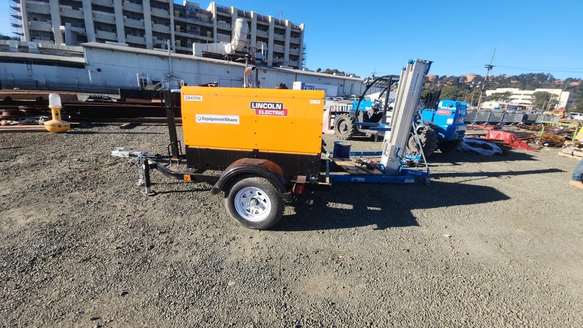 2022 Lincoln Electric LE400 Kubota V1505, Trlr, Cable Rack, Light Kit, ES Decals, T3