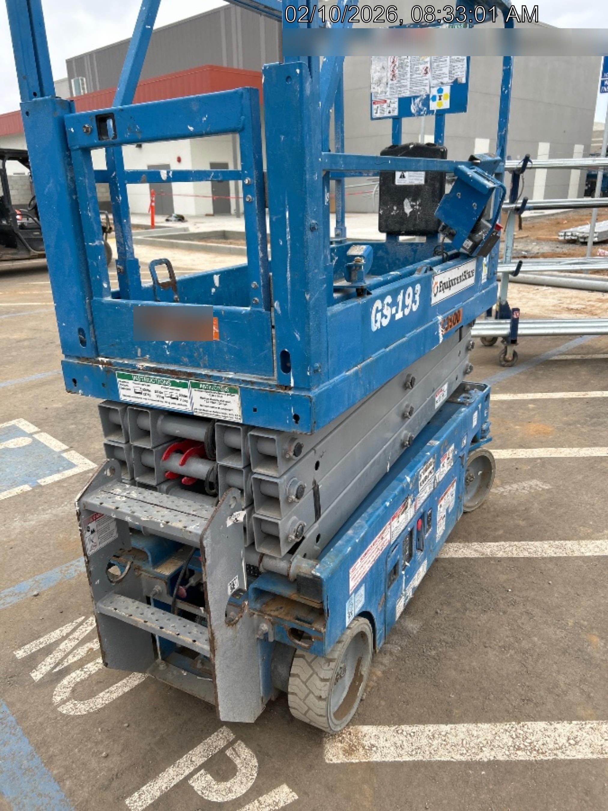 2019 Genie GS-1930 Half Height Swing Gate, 800W Inverter