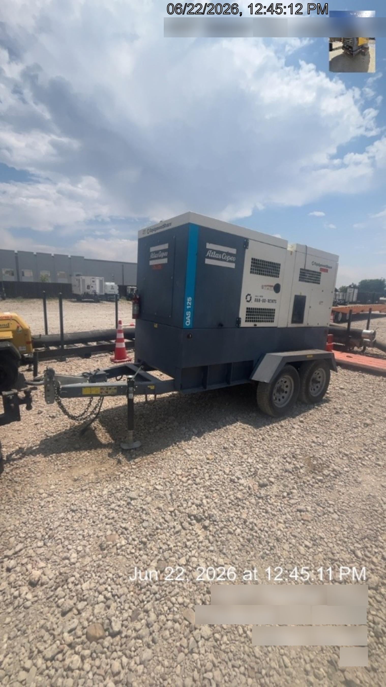 2021 ATLAS COPCO QAS 125