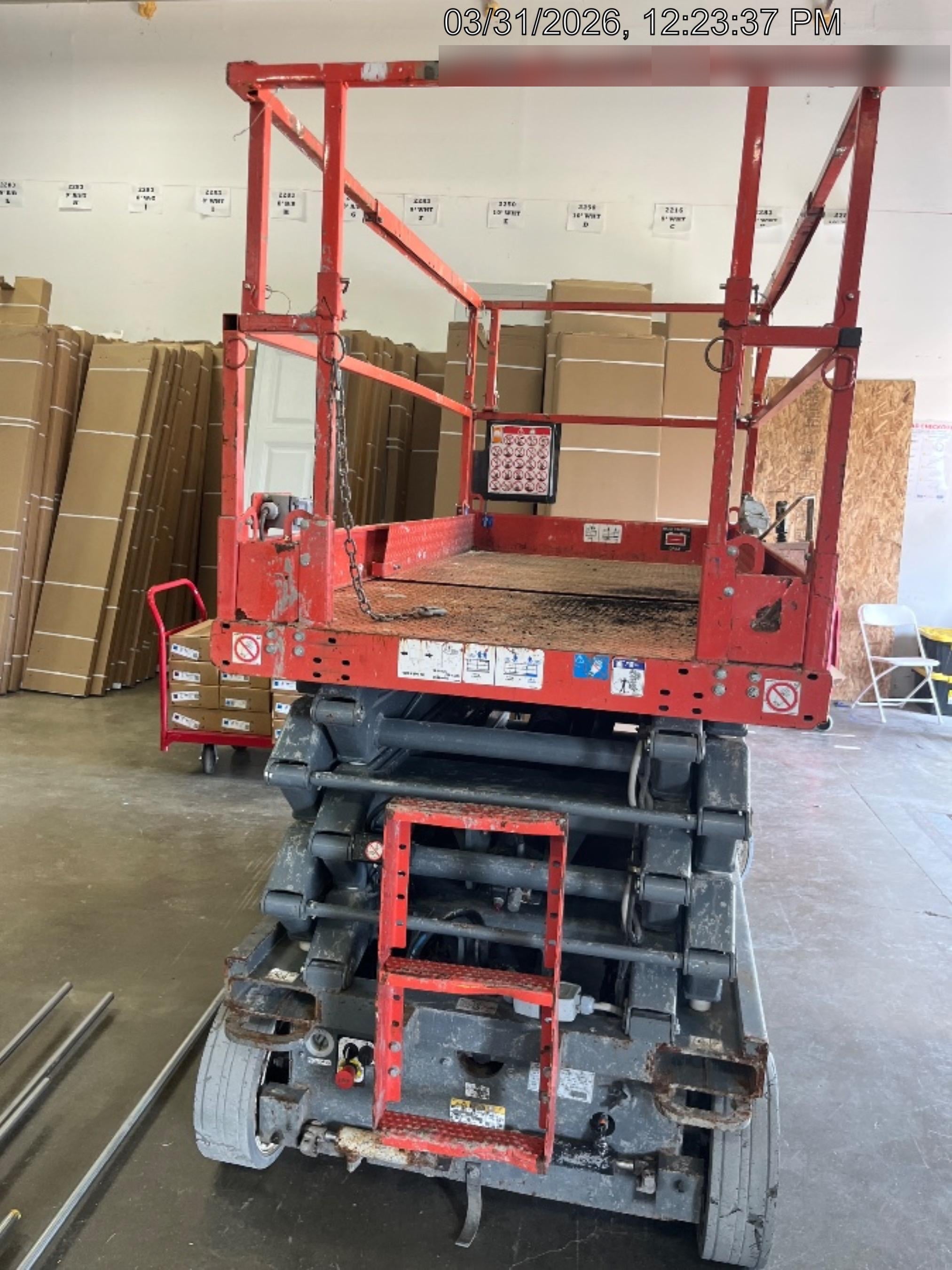 2018 Skyjack SJIII-4632 Standard Rental Specs