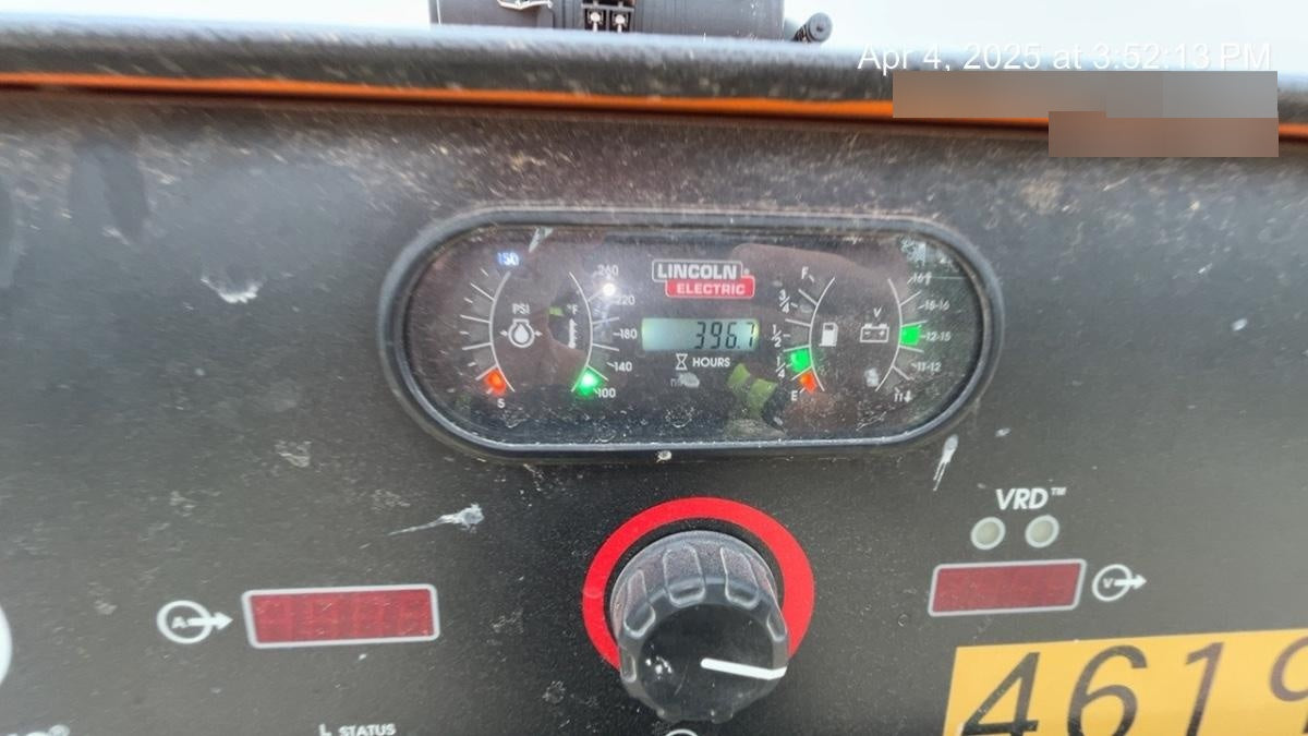 2022 Lincoln Electric Vantage 549X Crosslink Technology, Trailer Mounted, ES Decals, T3