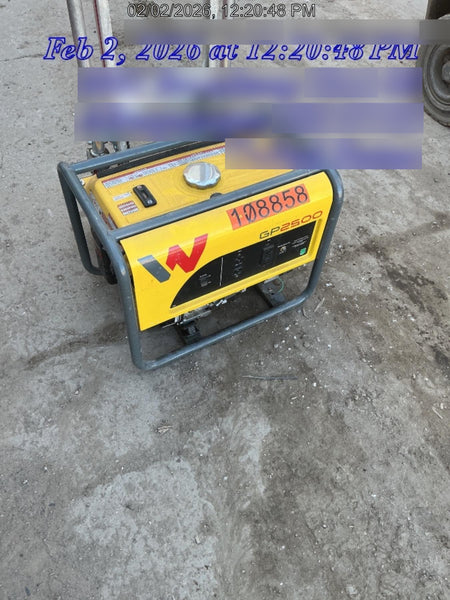 2020 WACKER NEUSON GP2500A
