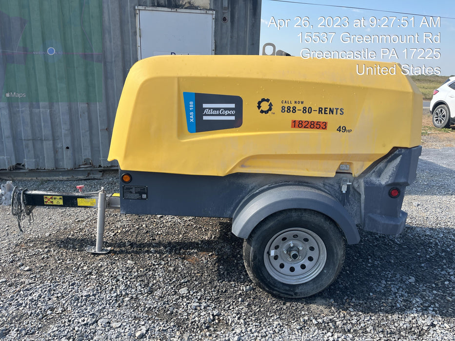 2021 ATLAS COPCO XAS188 CWK