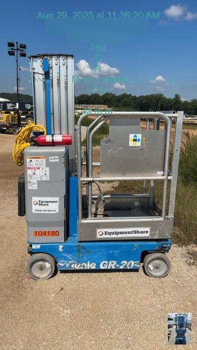 2020 GENIE GR-20