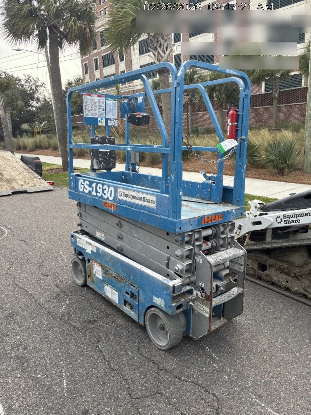 2020 Genie GS-1930 Fixed rails with chain entry gate - Pre A92.20