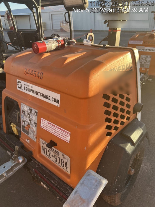 2023 Generac MLT2 Diesel, Flex Switch 120V Input, Powerzone Controller, (4) 320W LED Lights, 4kW Generator, 39.9 Gal Fuel Tank, 2" Ball, T3