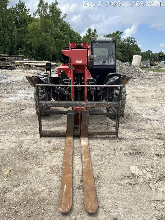 2019 Manitou MTA12042 Cab/Heat/Air, 120 HP, Solid Tires, Work Lights, Lift Hook, Auxiliary Hydraulics 66" Carriage and 60" Forks