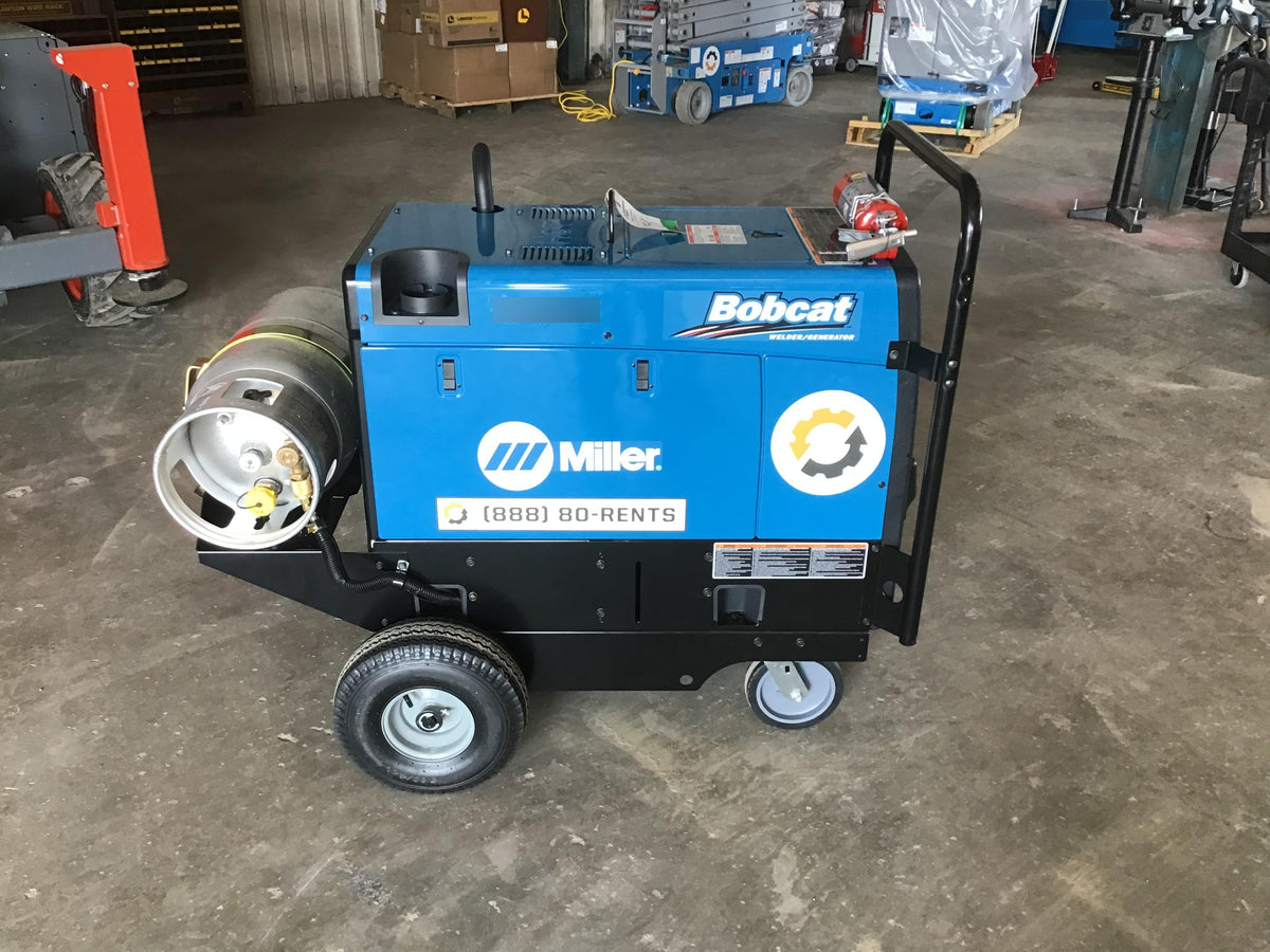 2019 Miller Electric BOBCAT 250 LP/Propane, Running Gear, Tank Bracket, Hose