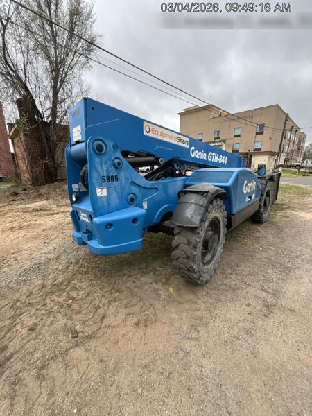 2017 Genie GTH-844 Genie GTH-844, Solid Tires, 60" carriage/forks, Open ROPS, Work Lights