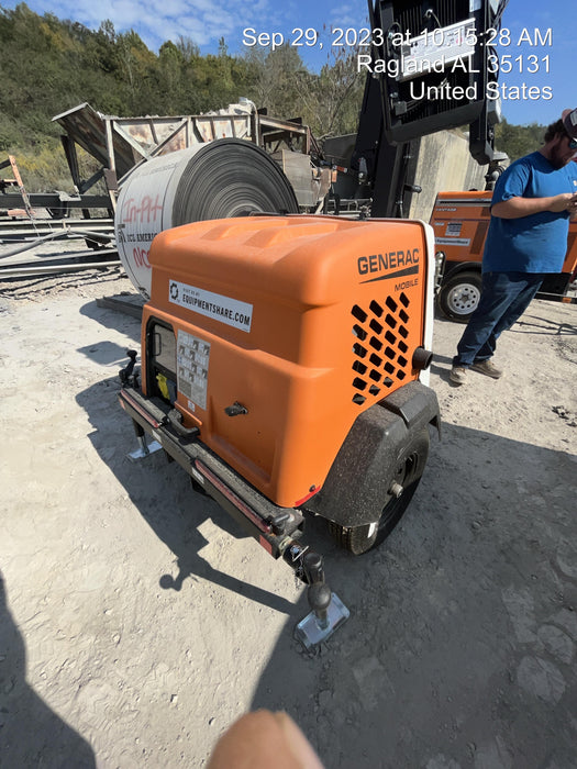 2023 Generac MLT2 Diesel, Flex Switch 120V Input, Powerzone Controller, (4) 320W LED Lights, 4kW Generator, 39.9 Gal Fuel Tank, 2" Ball, T3