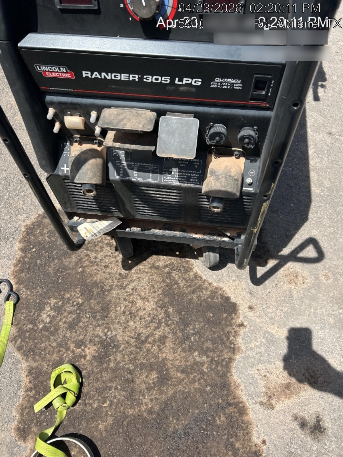 2025 LINCOLN ELECTRIC Ranger 305 LPG