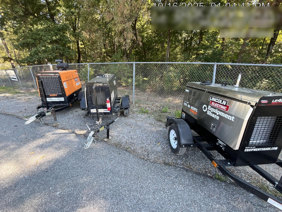 2021 Lincoln Electric Vantage 549X Ready Pak 3, ORANGE (includes trailer, cable rack, fender light kit)