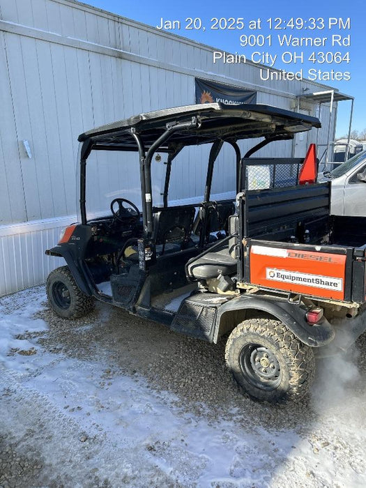2022 Kubota RTV-X1140W-H Plastic Canopy, Windshield Acrylic Clear, LED Strobe Light, Wire Harness Kit, Back up Alarm