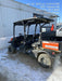 2022 Kubota RTV-X1140W-H Plastic Canopy, Windshield Acrylic Clear, LED Strobe Light, Wire Harness Kit, Back up Alarm