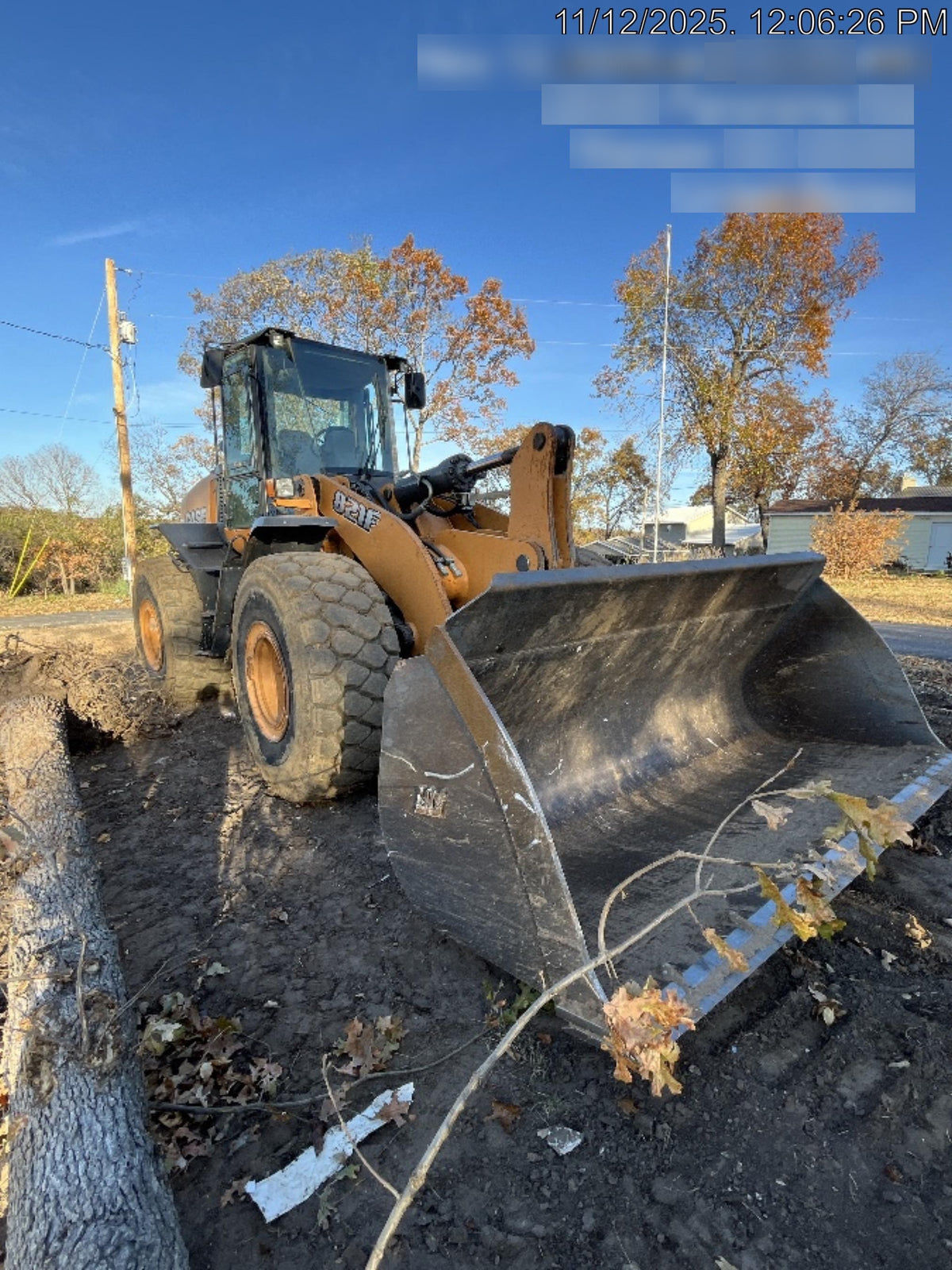 2015 CASE 821F