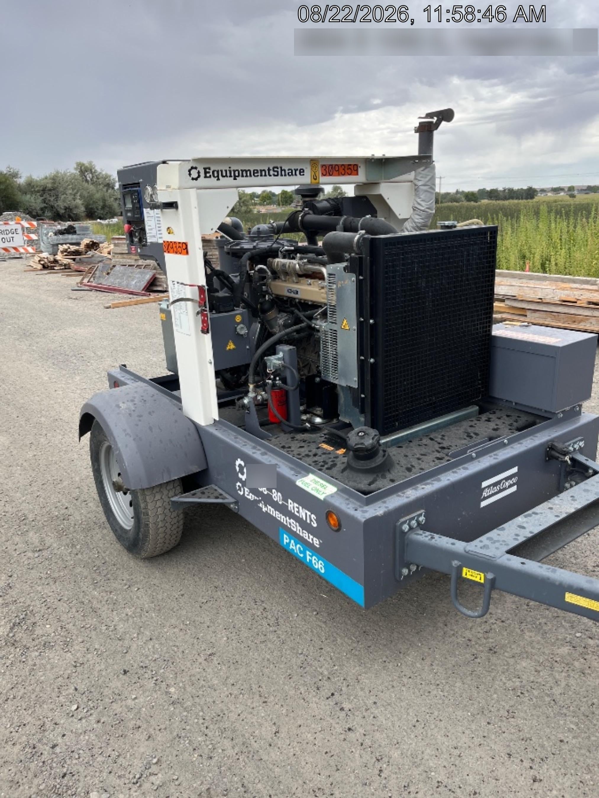 2023 ATLAS COPCO PAC F66 KD