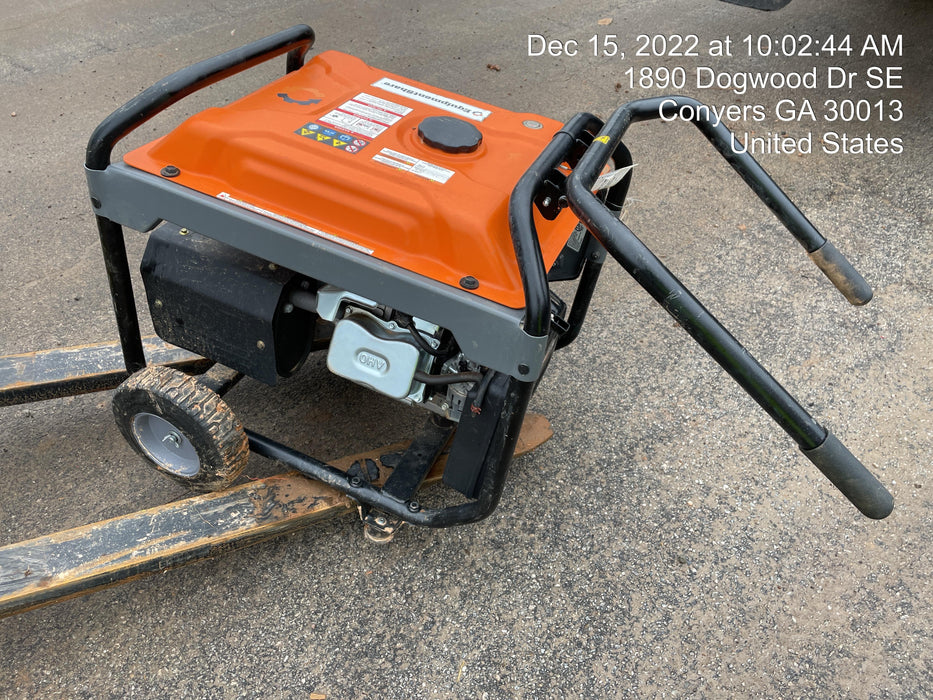 2021 Generac GP8000E Portable Generator