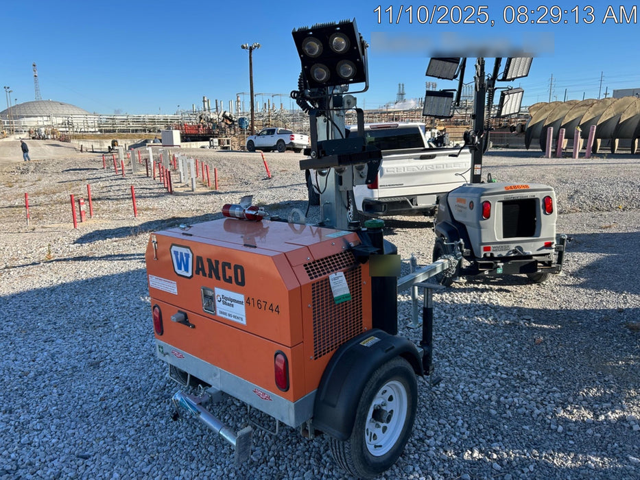 2024 Wanco WLTT-4MM4K Diesel, Deep Sea Controller, Shore Power Plug, Auto Start, (4) 350W LED Floodlights, 4kW Generator, 60 Gal Fuel Tank, 2" Ball, T3