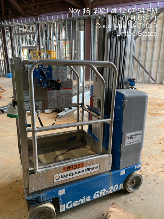 2020 GENIE GR-20