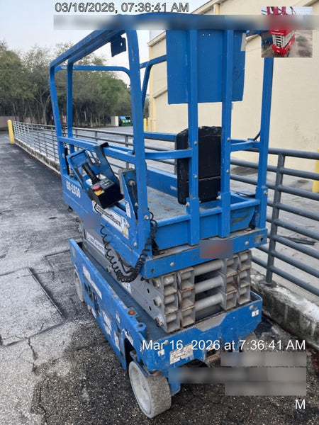 2020 Genie GS-1930 Fixed rails with chain entry gate - Pre A92.20