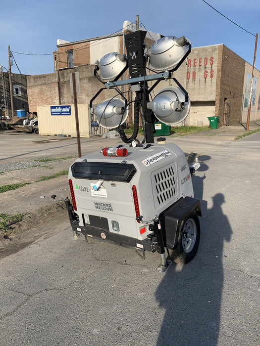 2018 Wacker Neuson LTV6L-MH Wacker Neuson LTV6L Mobile Light Tower w/Fuel Level Sensor Installed