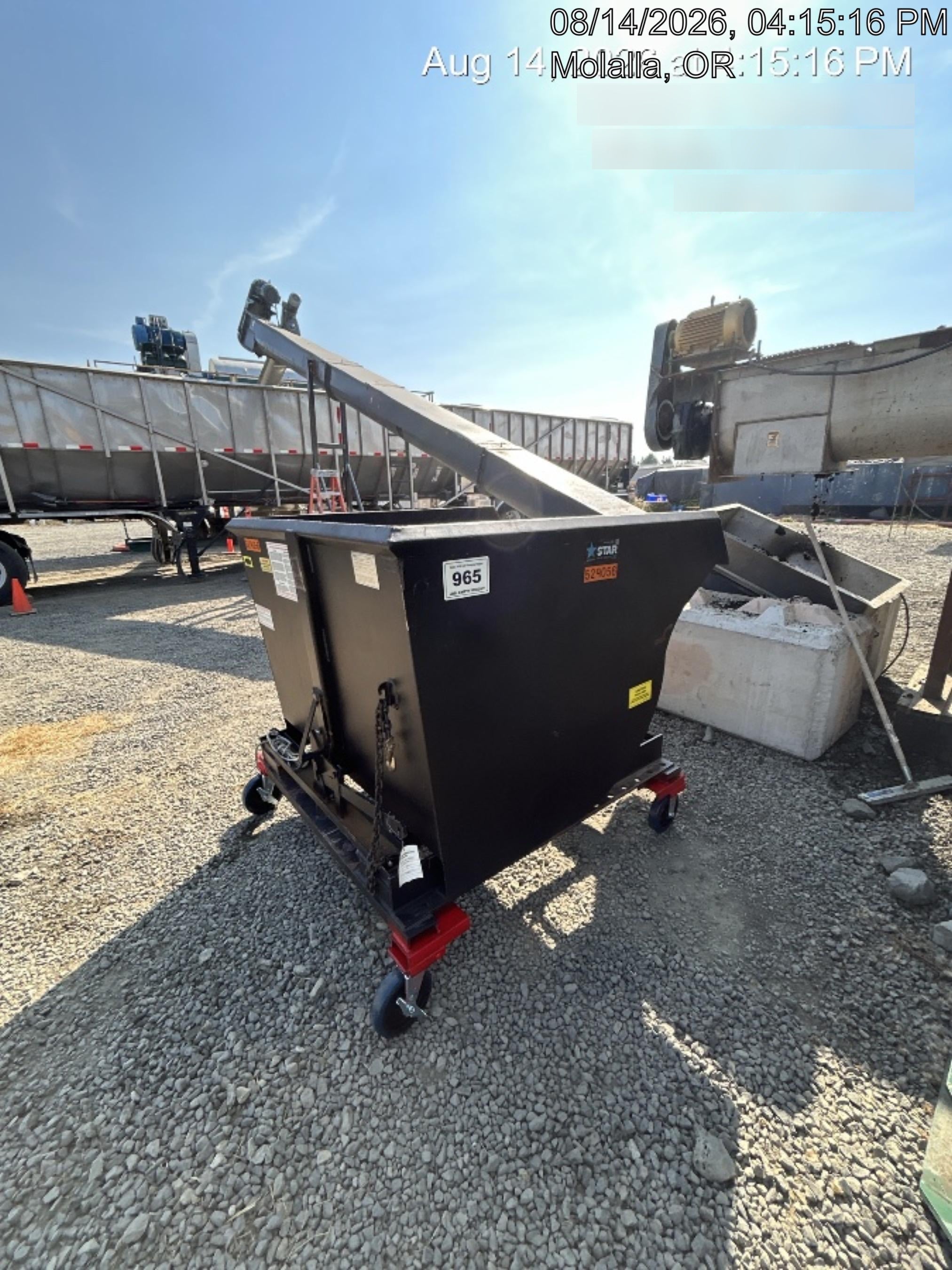 2025 STAR INDUSTRIES M-1820 - Self-Dump Hopper