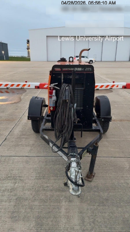 2021 Lincoln Electric Vantage 322 Vantage 322 Ready Pak 3 w/ Decals, ORANGE (includes trailer, cable rack, fender light kit) NO Telematics