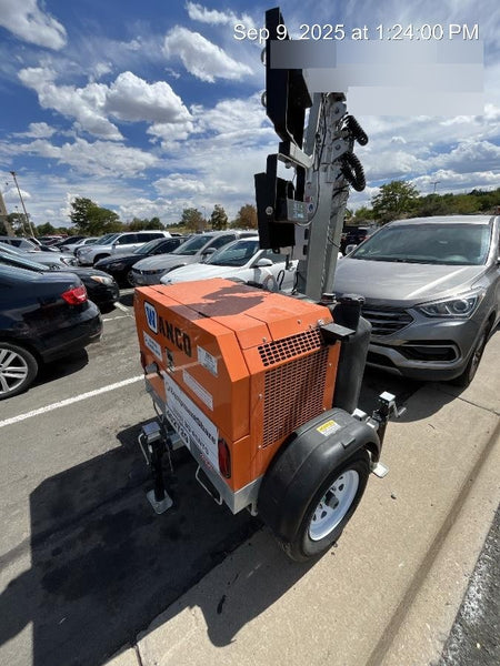 2024 Wanco WLTT-4MM4K Diesel, Deep Sea Controller, Shore Power Plug, Auto Start, (4) 350W LED Floodlights, 4kW Generator, 60 Gal Fuel Tank, 2" Ball, T3