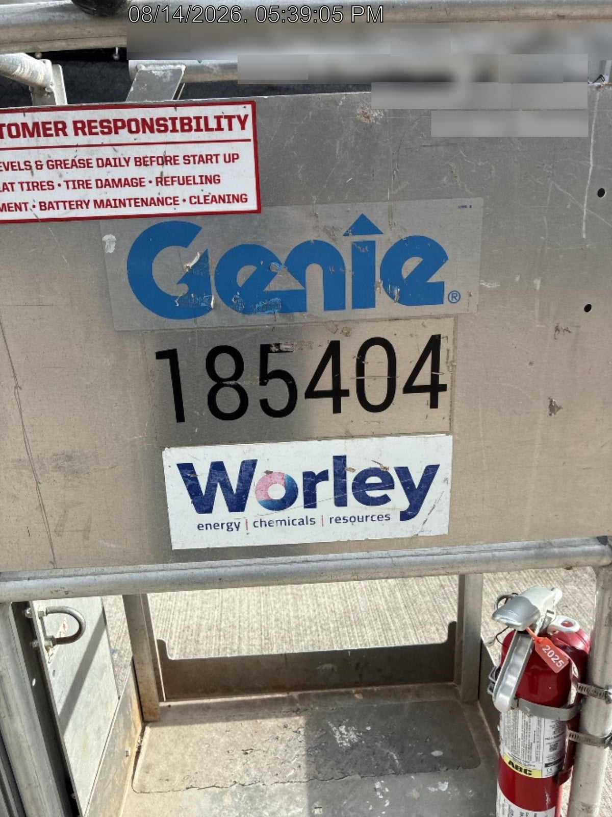 2021 GENIE AWP-30S DC