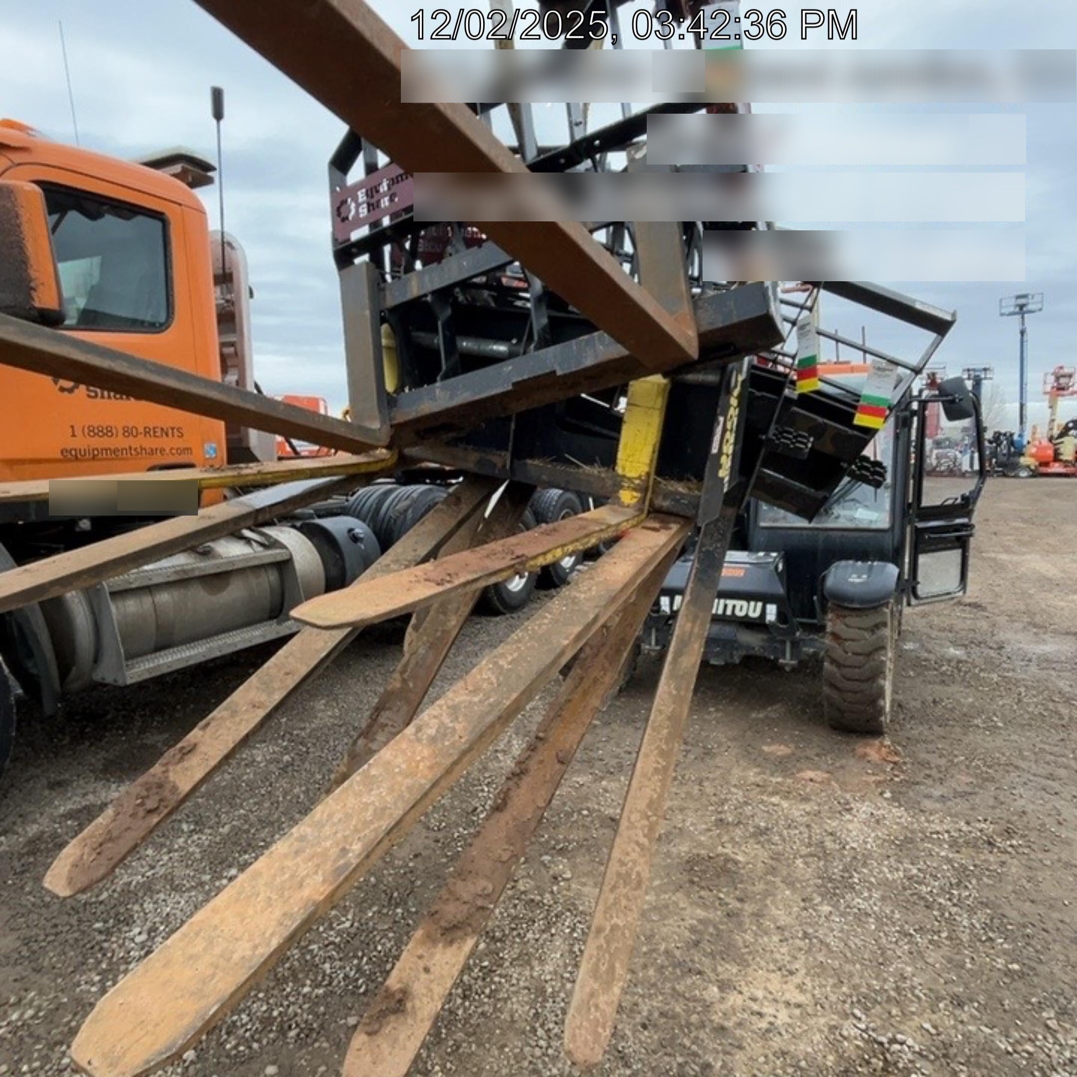 2023 DIGGA 48" Pallet Forks - Digga