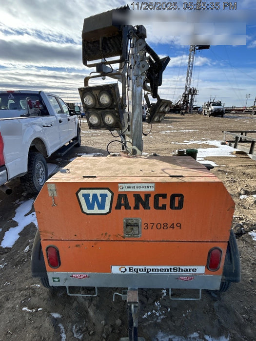 2023 Wanco WLTT-4MM4K Diesel, Deep Sea Controller, Shore Power Plug, Auto Start, (4) 350W LED Floodlights, 4kW Generator, 60 Gal Fuel Tank, 2" Ball, T3