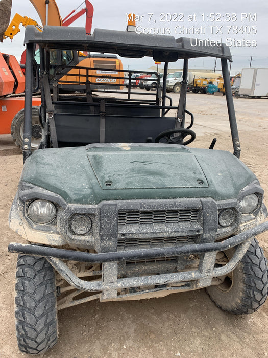 Kawasaki Mule PRO-DXT Standard Options, Backup Alarm, Beacon, Plastic Hard Top, Poly Windshield, Horn Kit