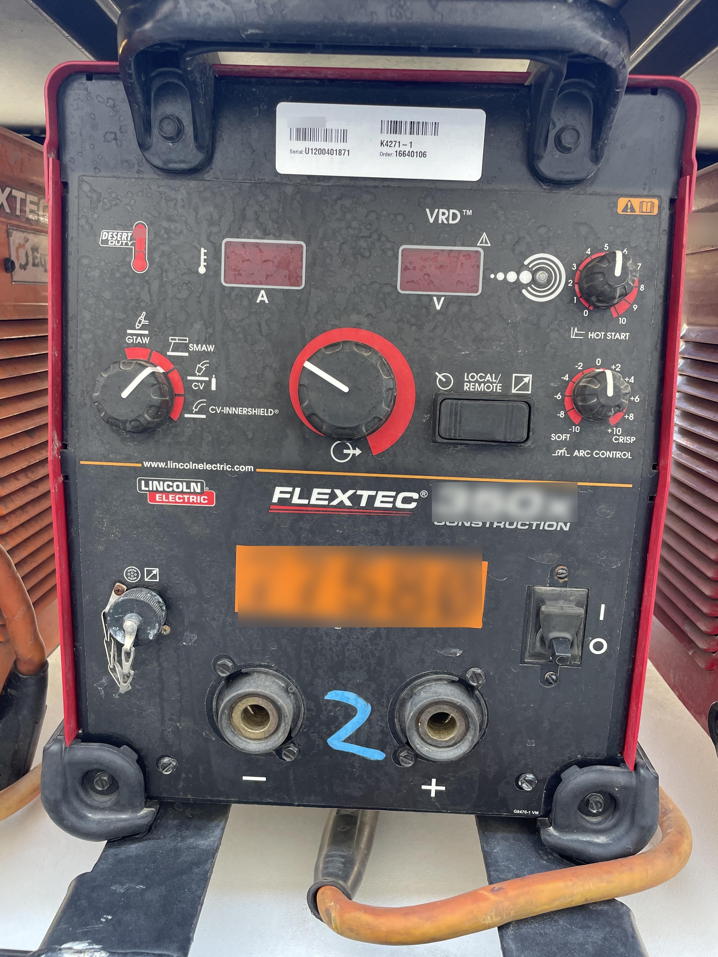 2020 LINCOLN ELECTRIC FLEXTEC 350X