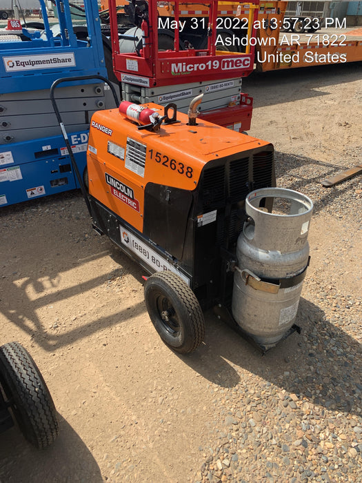 2020 Lincoln Electric Ranger 305 LPG Engine Driven Welder (Kohler®) One-Pak