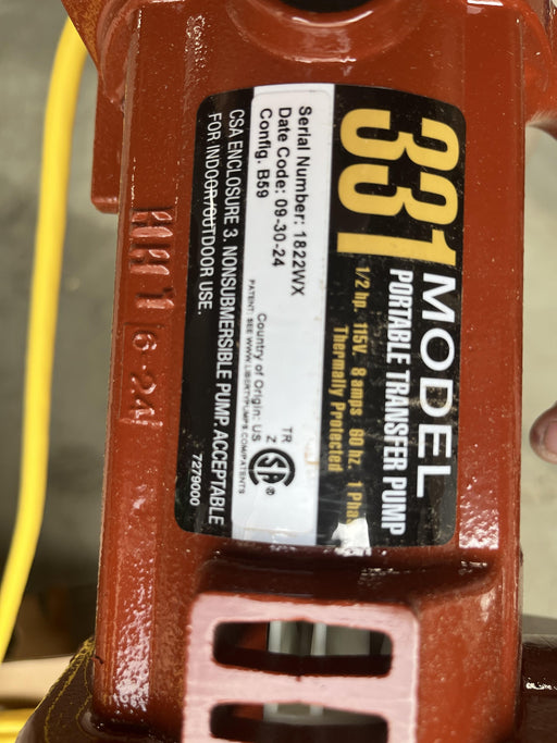 2024 LIBERTY PUMP 331