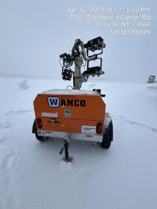 2024 Wanco WLTT-4MM4K Diesel, Deep Sea Controller, Shore Power Plug, Auto Start, (4) 350W LED Floodlights, 4kW Generator, 60 Gal Fuel Tank, 2" Ball, T3