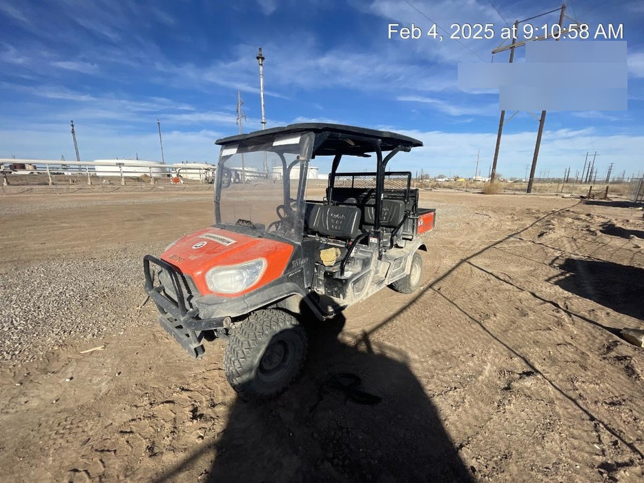 2022 Kubota RTV-X1140W-H Plastic Canopy, Windshield Acrylic Clear, LED Strobe Light, Wire Harness Kit, Back up Alarm
