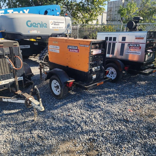 2021 Lincoln Electric Vantage 322 Vantage 322 Ready Pak 3 w/ Telematics & Decals, ORANGE (includes trailer, cable rack, fender light kit)