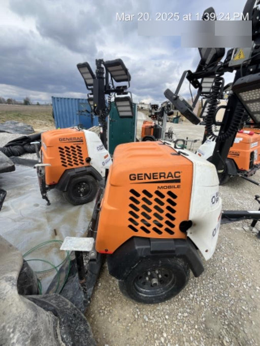 2023 Generac MLT2 Diesel, Flex Switch 120V Input, Powerzone Controller, 
(4) 320W LED Lights, 4kW Generator, 39.9 Gal Fuel Tank, 2" Ball, T3