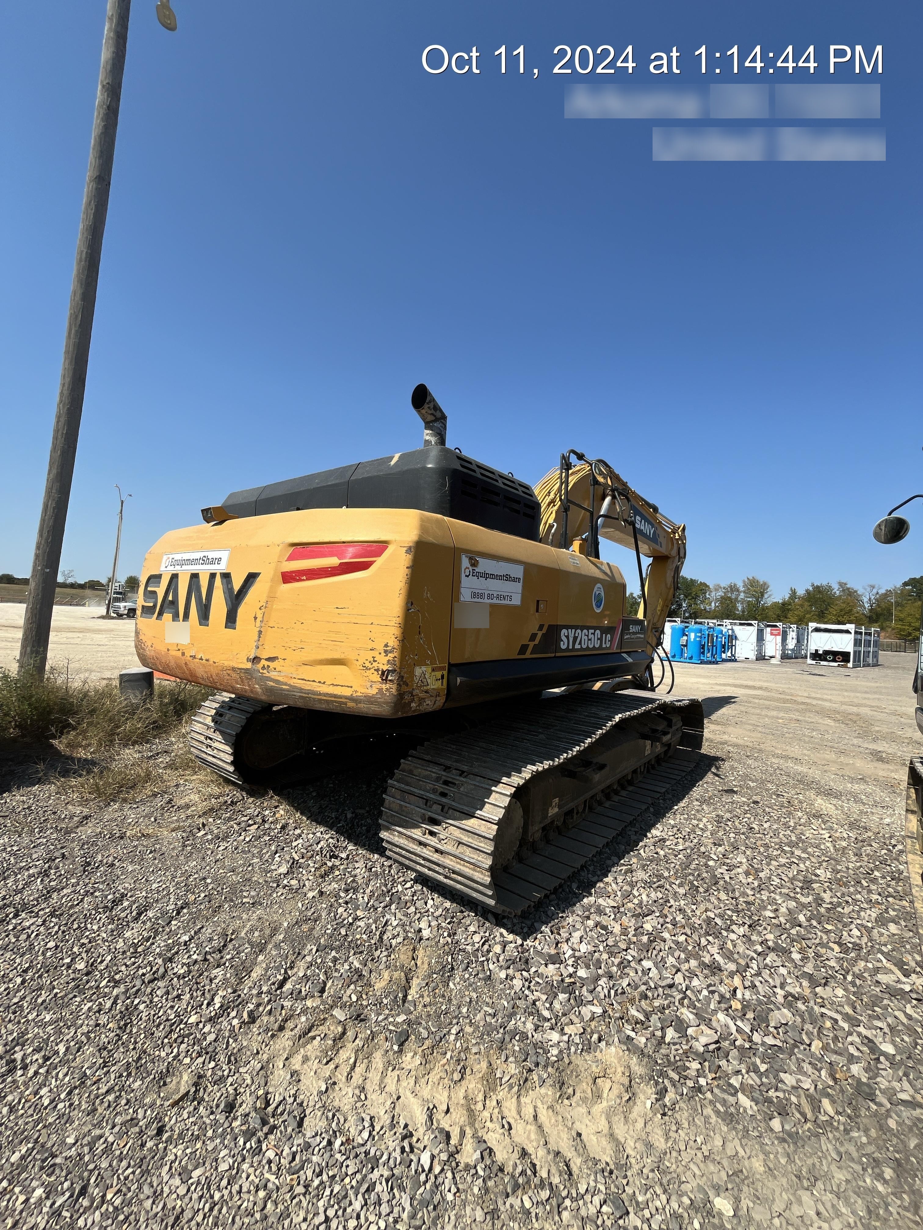 2019 SANY SY265C LC