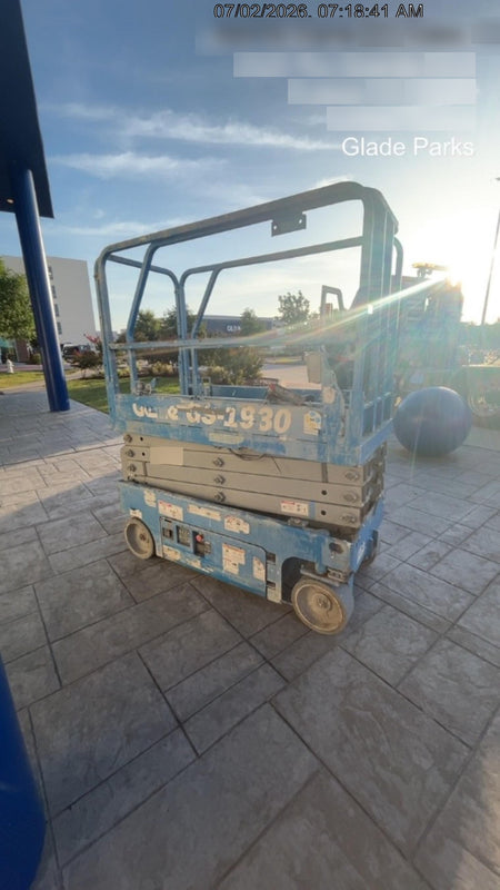 2018 Genie GS-1930 Genie GS-1930 w/Fixed Rail, Chain Entry